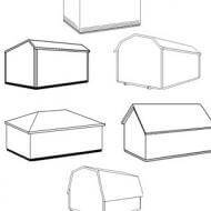 different style of sheds