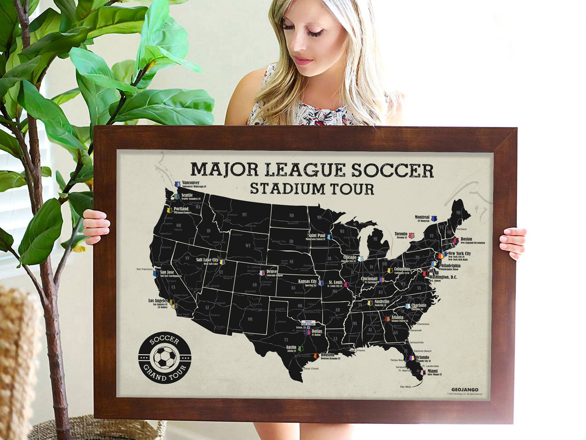 MLS Soccer map