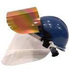 QuickView™ Helmet Face Shield with Flip Up Radiant Heat or Welding Visors