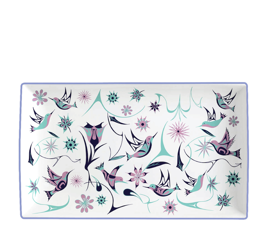 Hummingbirds — Rectangular Platter
