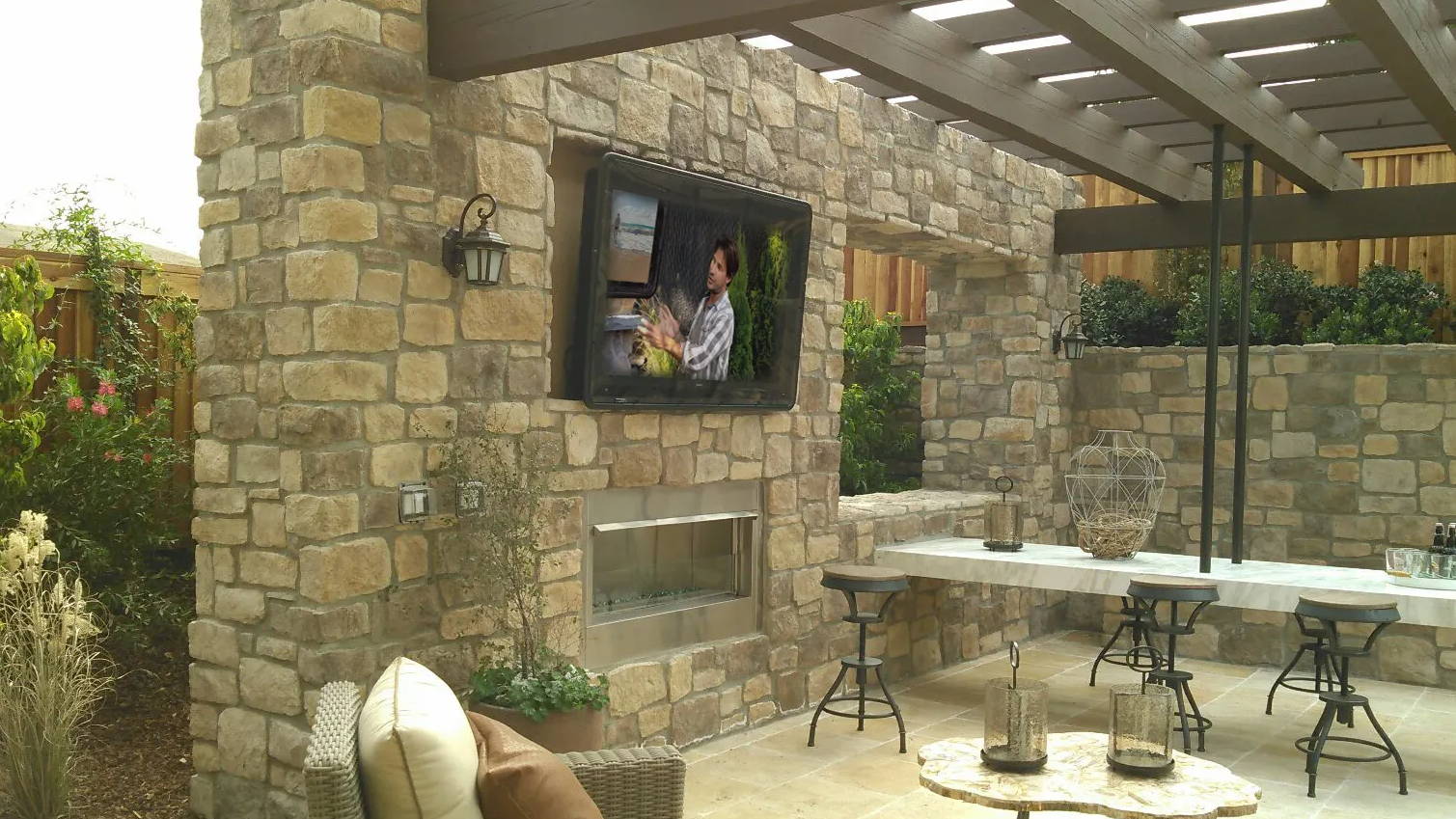 Weatherproof TV for patio The TV Shield