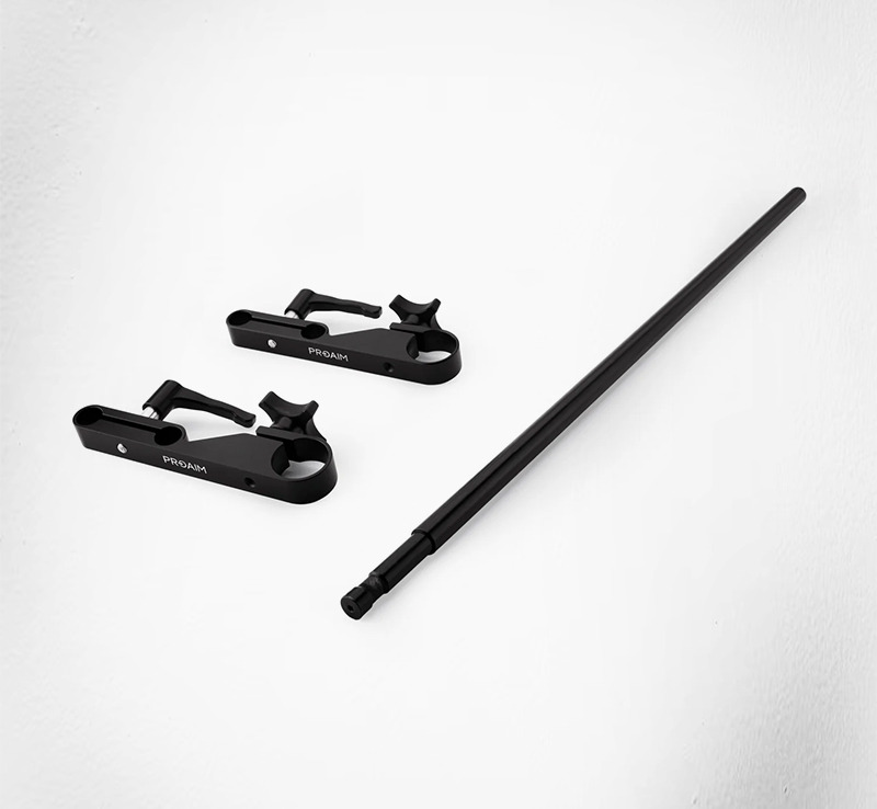 Proaim 5/8” Baby Pin Accessory Clamp for Proaim Camera Carts