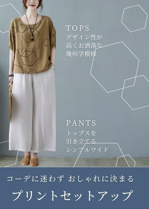 幾何学プリントセットアップ