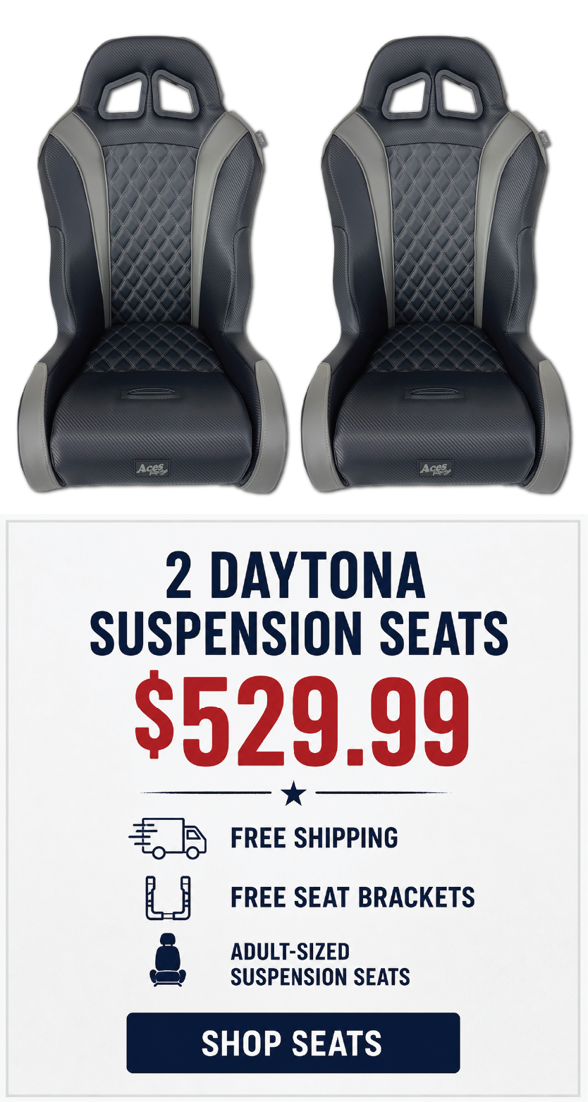 Two Daytona suspension seats for sale, priced at $529.99.