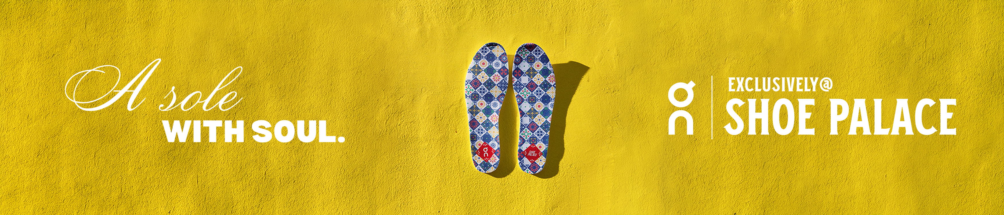 A shoe with soul, promoting Shoe Palace.