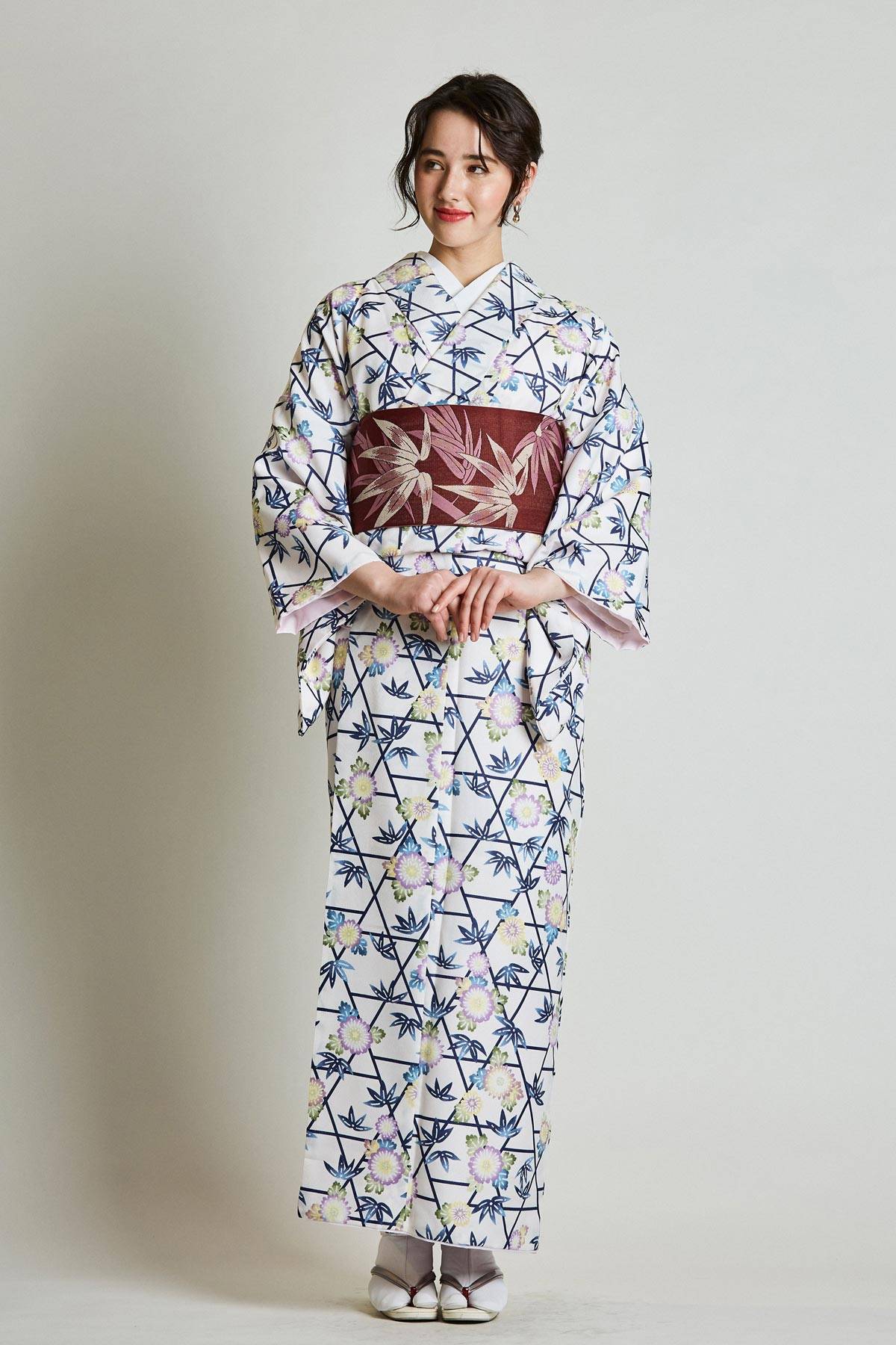 Japanese Women's Traditional TABI Socks Kimono Lace type White from JAPAN 