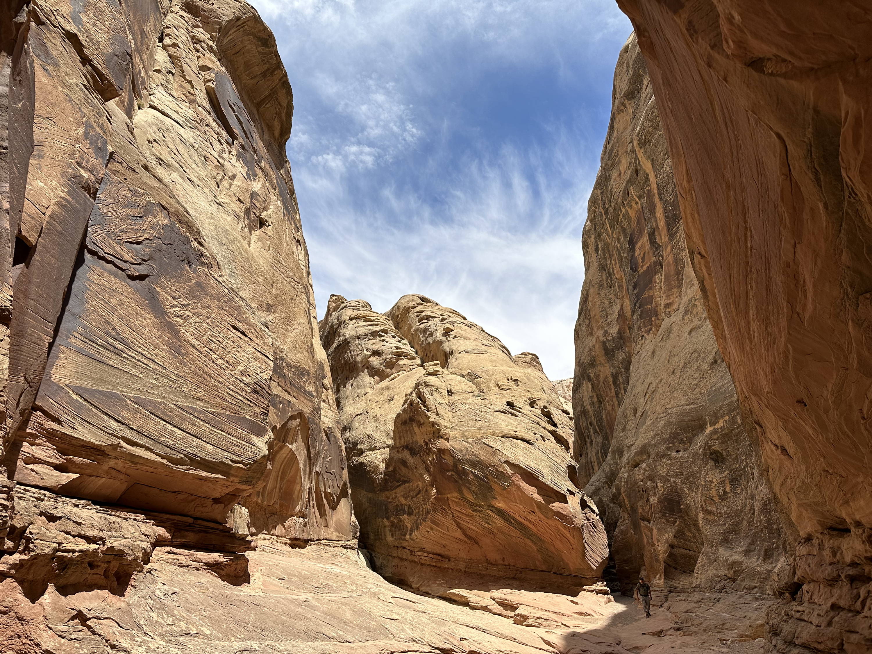  hiking the famous Little Wild Horse Canyon trail 