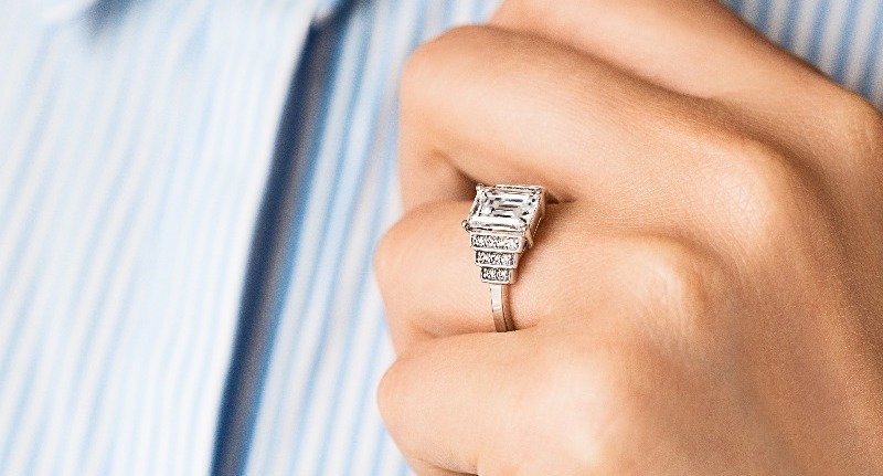 Vintage and Antique Style Vivienne Engagement Ring