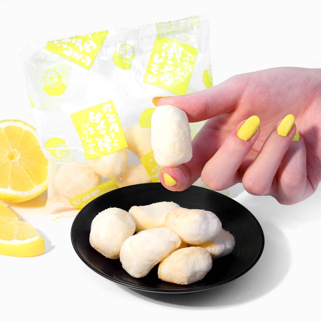 Funwari Meijin Mochi Puffs: Setouchi Lemon