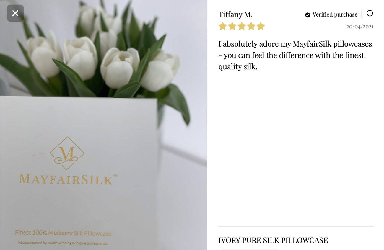 Customer Review by Tiffany. M - 