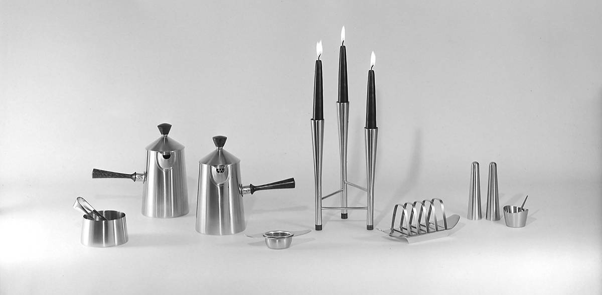 1956, the Campden range of stainless steel tableware