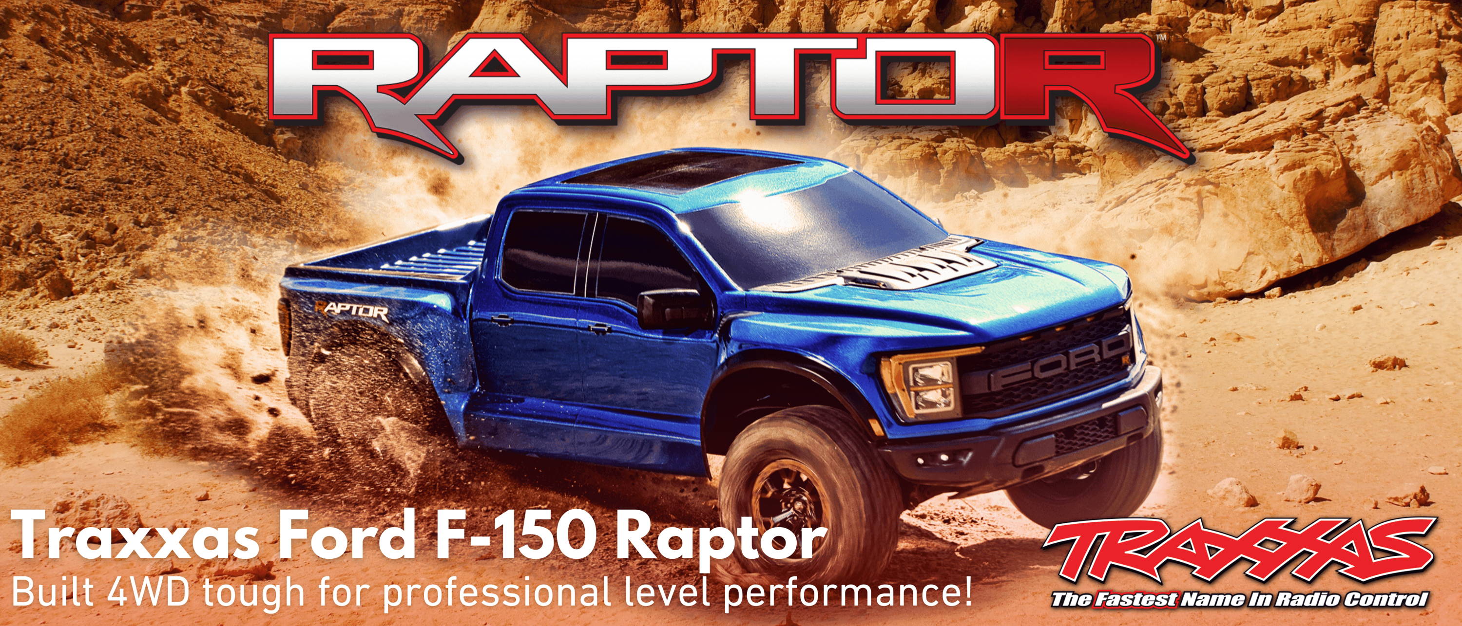 The Traxxas Ford F-150 Raptor