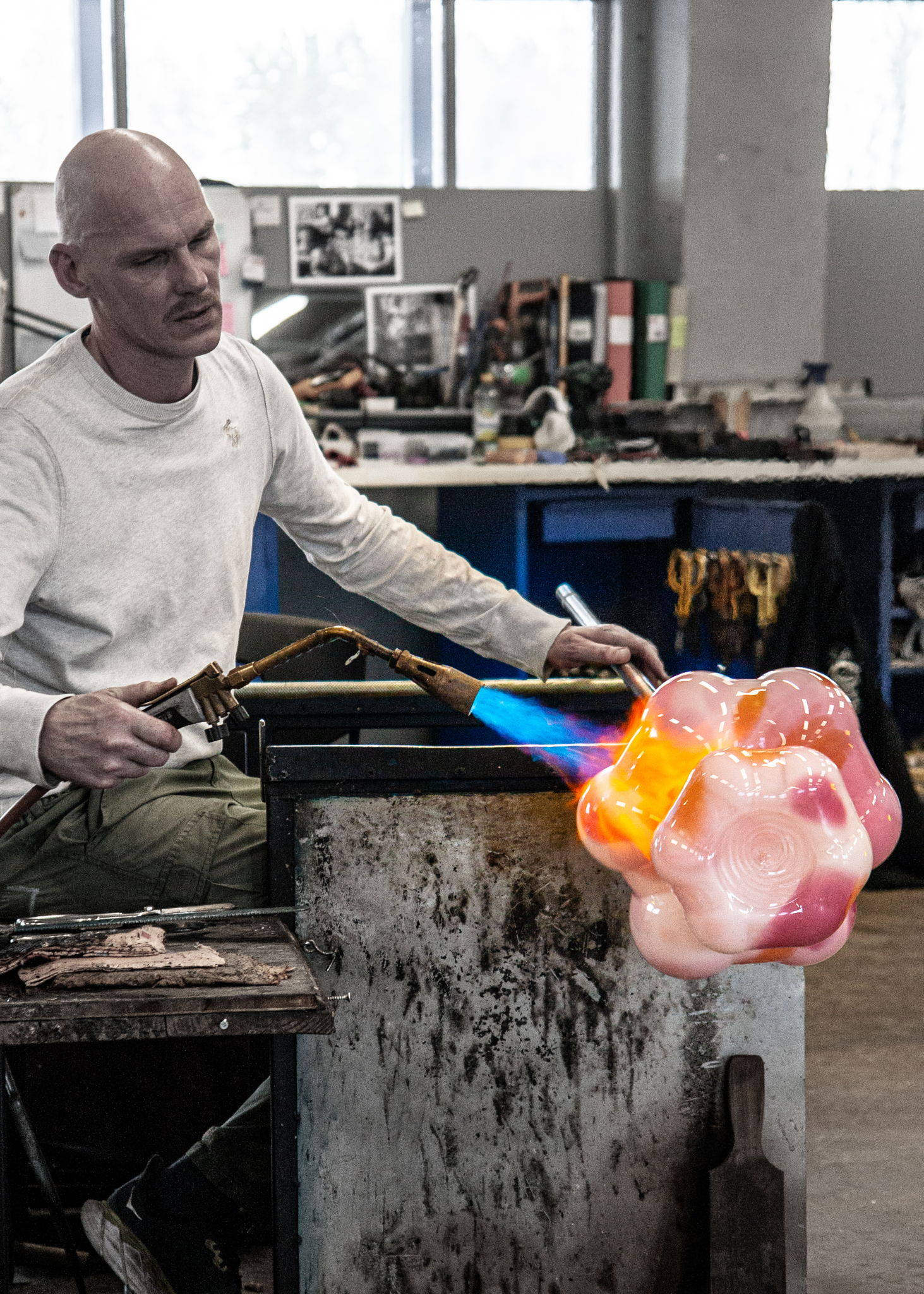 Markus Emilsson Handmade Glass Original Sculptures Swedish Artist Mouth Blown Glass Art Contemporary Art Handmade Vases