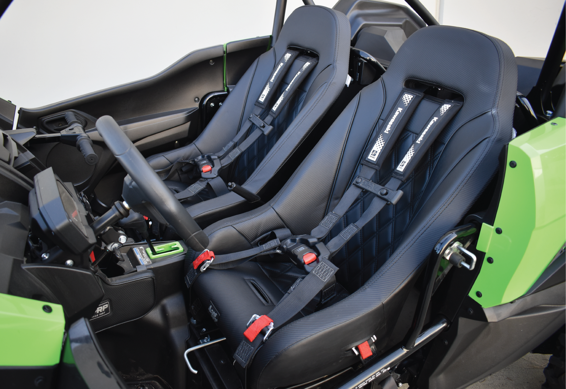 installed krx 1000 apex suspension seats 