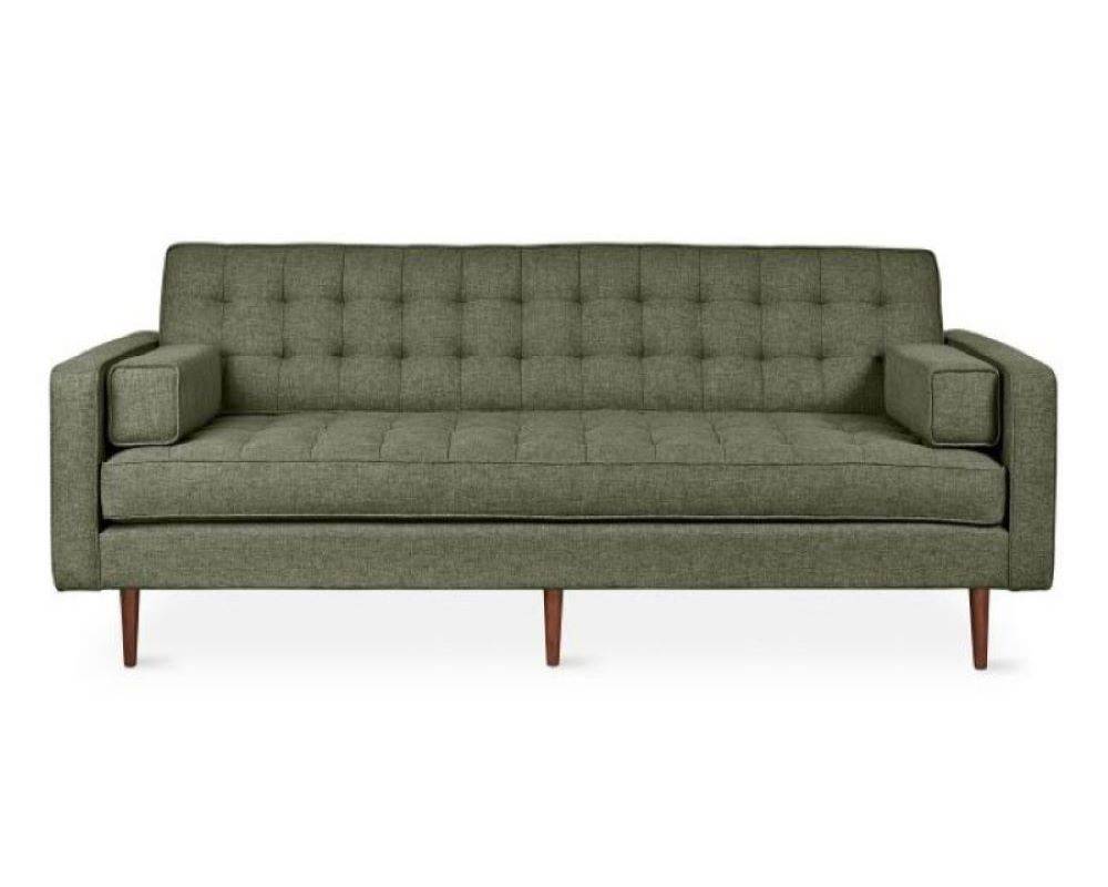 Spencer Sofa with Wood Base