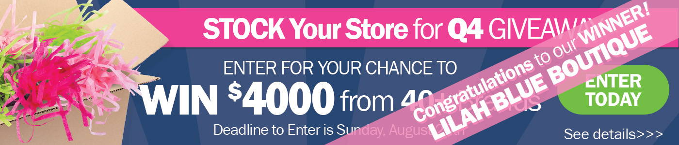 Stock Your Store for Q4 Giveaway