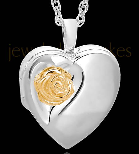 Sterling Silver Blossom Of Love Cremation Jewelry