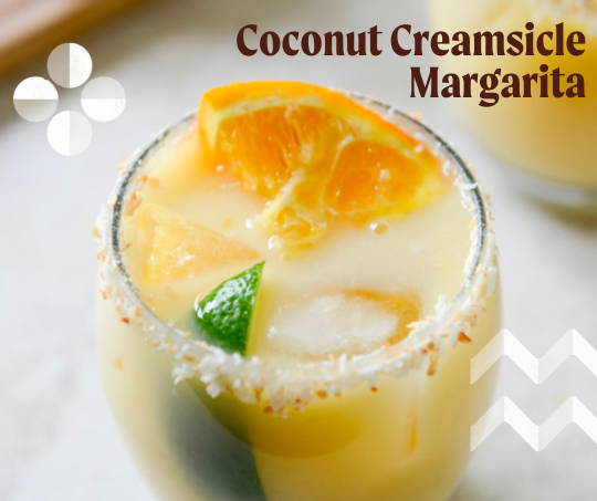 Coconut Creamsicle Margarita