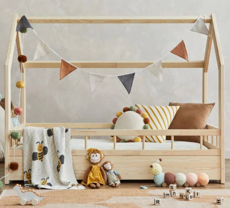 Licorne en bois / Décoration murale / Chambre enfant et bébé