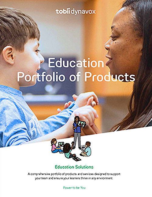 Boardmaker Education portfolio of Producta