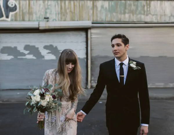 Eucalyptus wedding  bouquet
