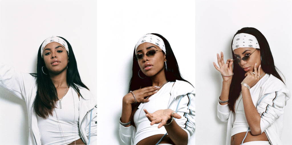 aaliyah in all white