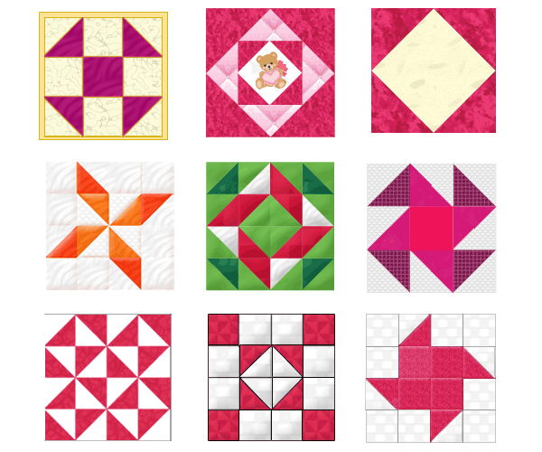 Triangle Quilt Blocks | Guidelines4Quilting