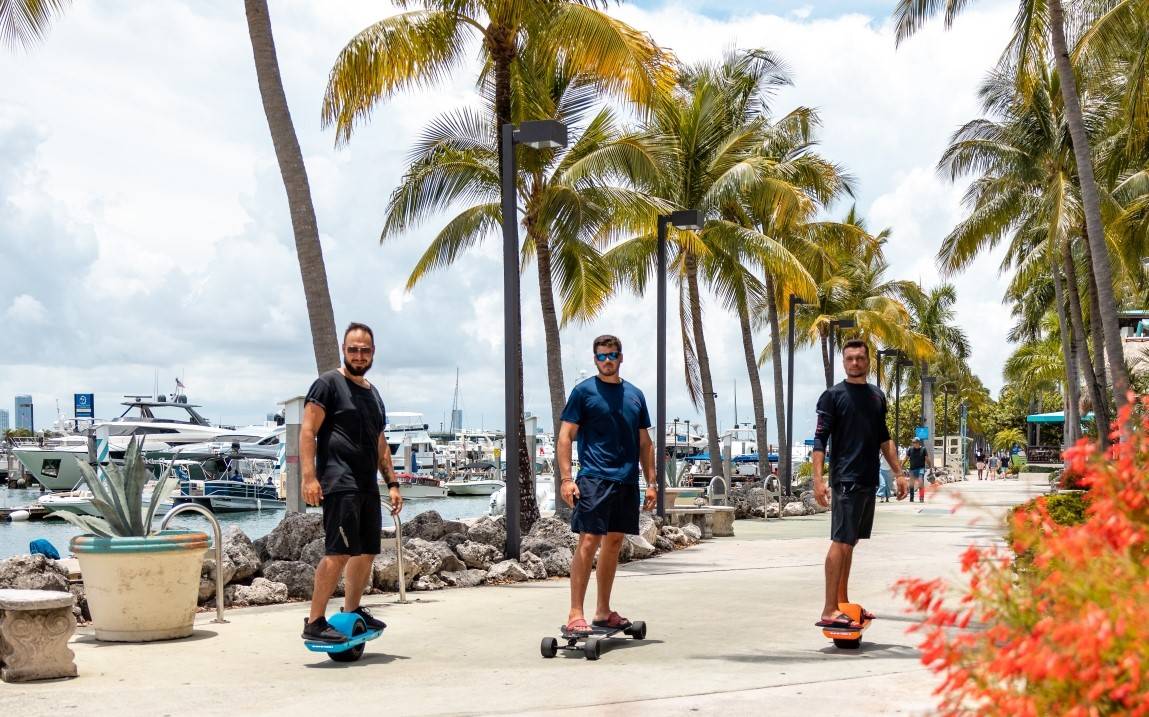 ONEWHEEL and SKATEBOARD in Miami