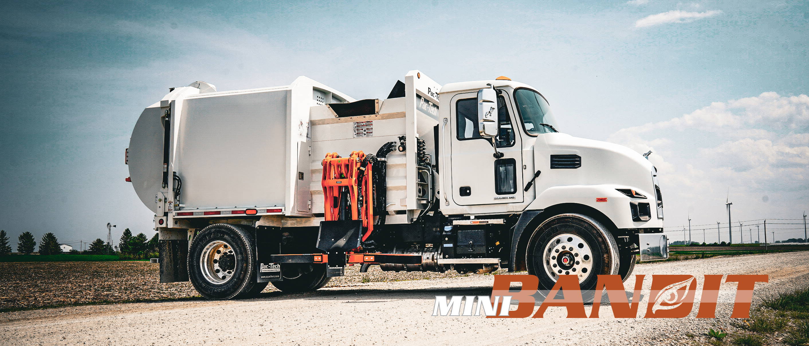 MiniBandit Automated Side Loader Garbage Truck