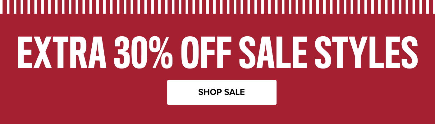 Extra 30% Off Sale Styles