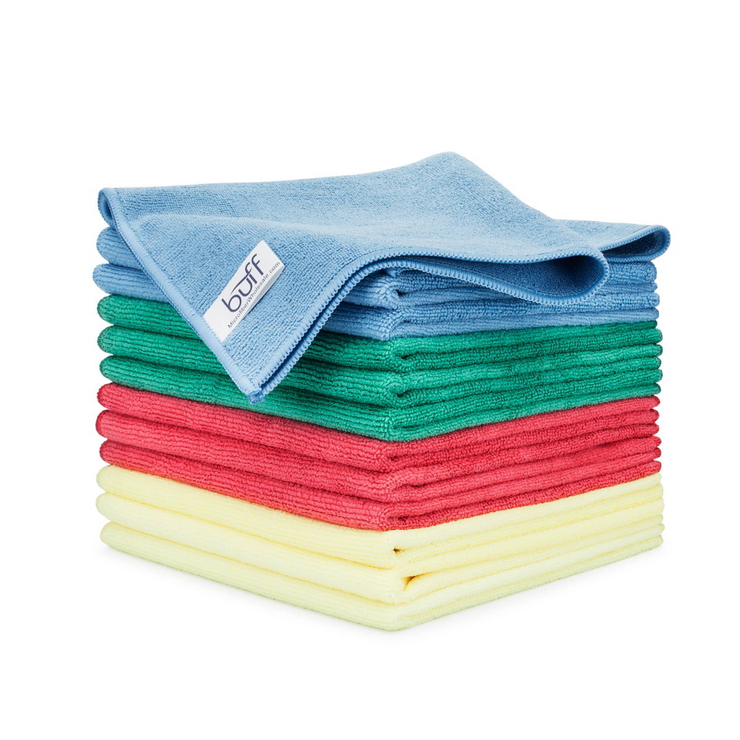 Bulk 240-Pack High Quality Microfiber Cleaning Cloths - 14x14 Inches, 300 GSM