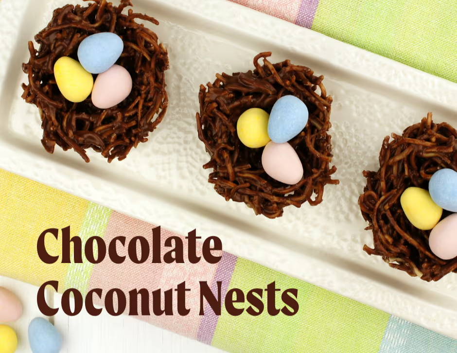 Chocolate Coconut Nests