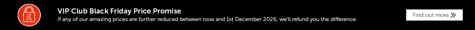 Red circle with text about a service or event in black background.