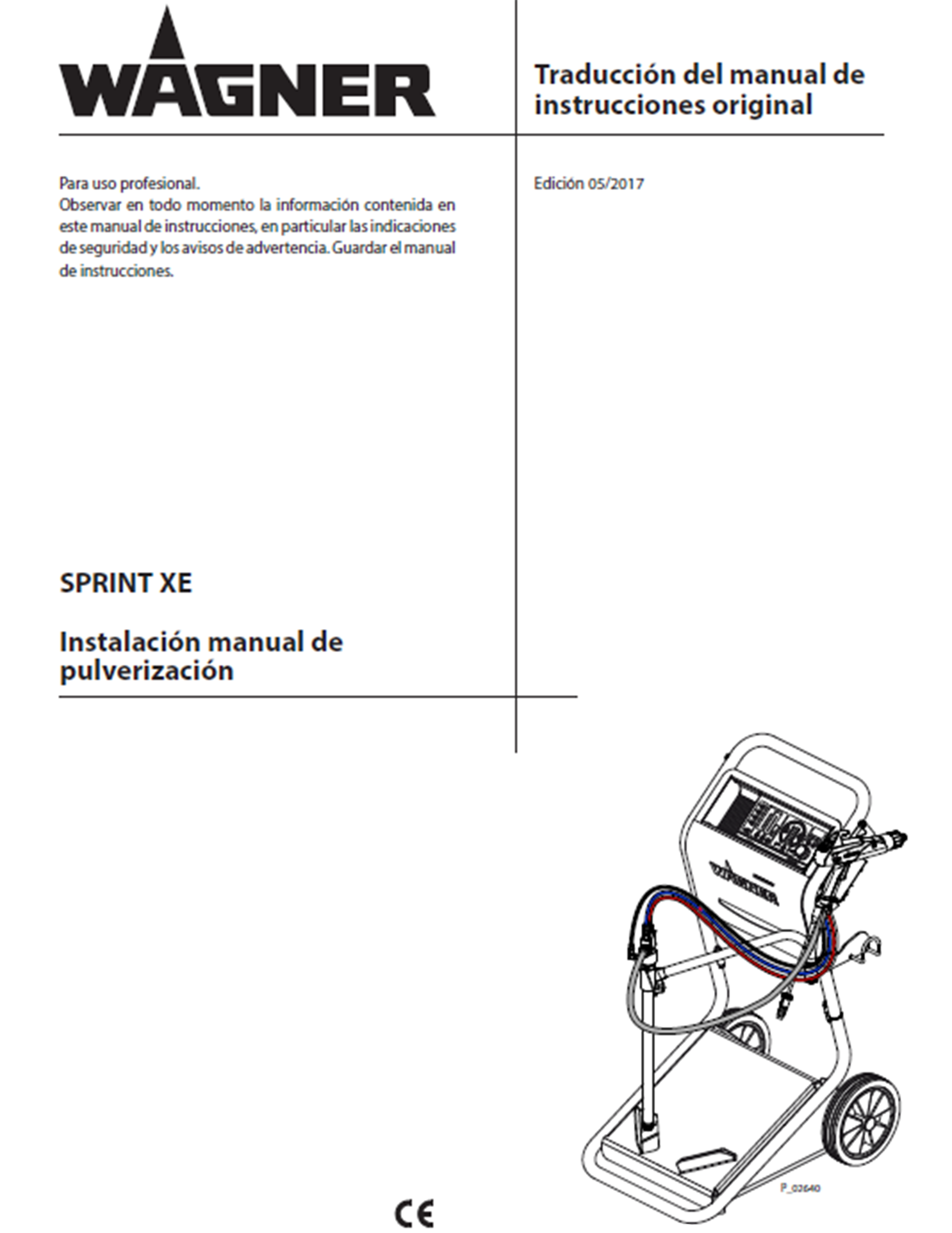 Wagner Sprint Spanish Manual