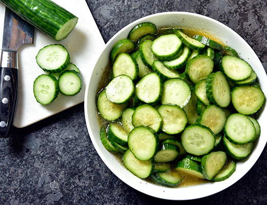 Image of Fresh Cucumber Salad