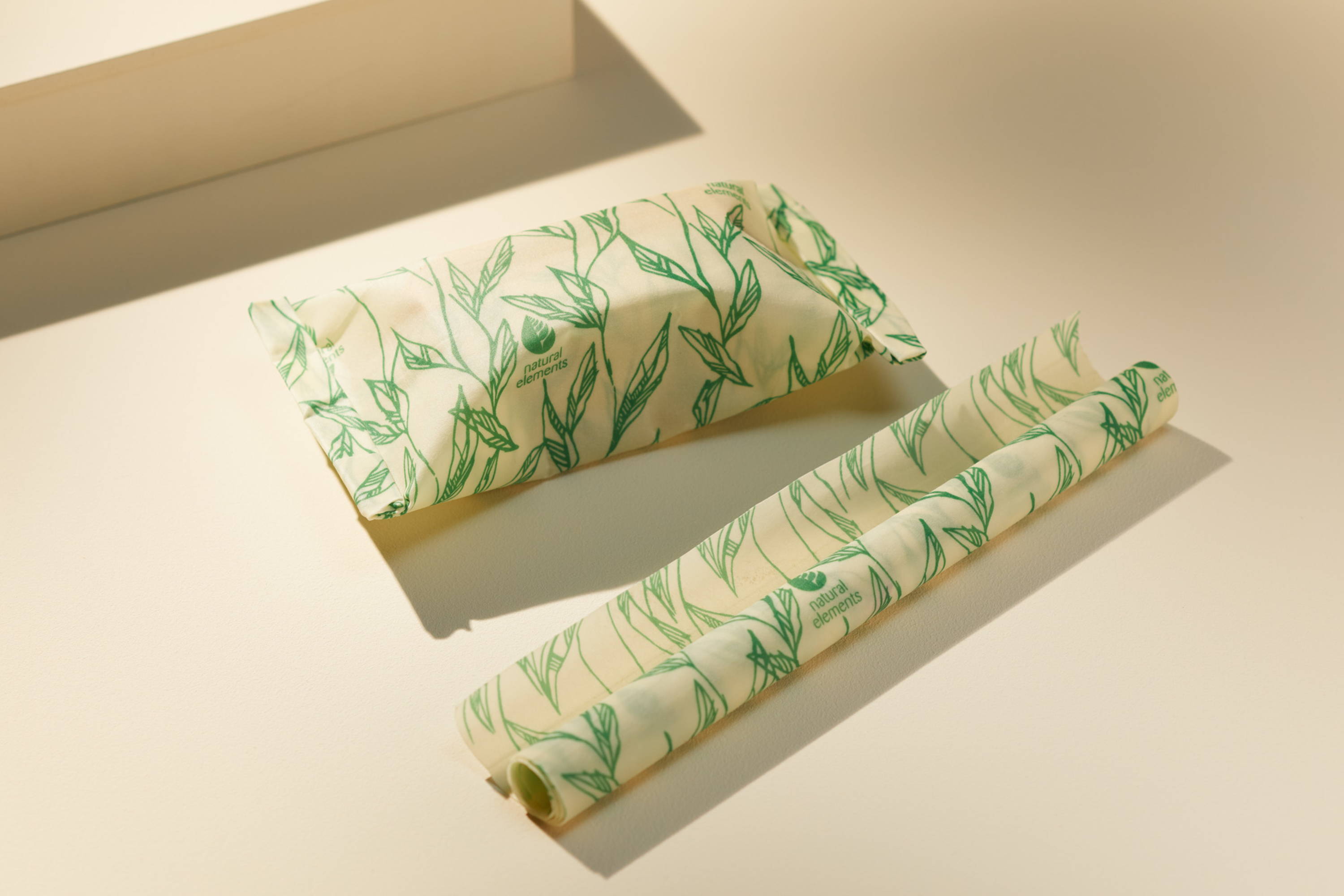 Natural Elements Reusable Vegan Food Wrap Roll