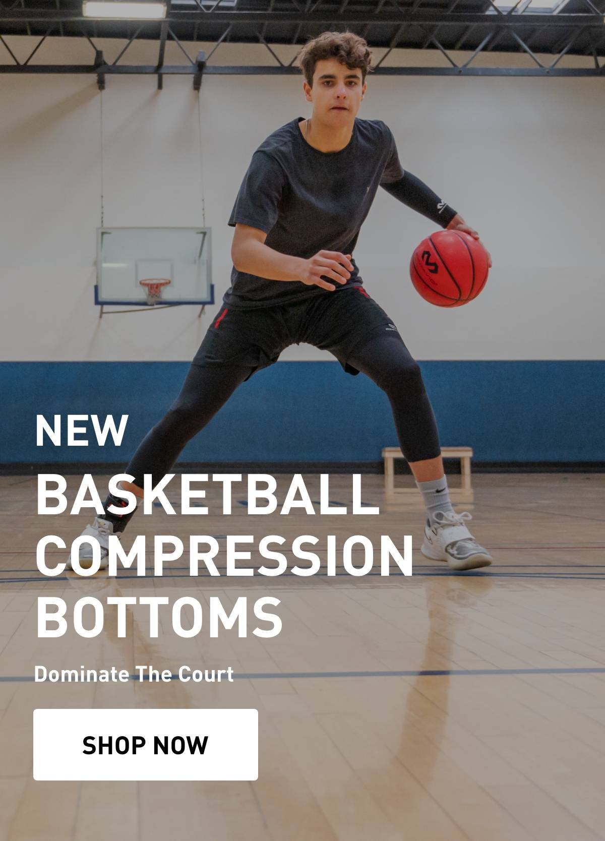 NEW Basketball Compression Bottoms Dominate the Court SHOP NOW