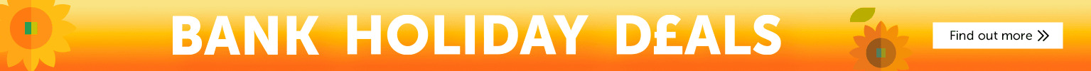 Bank holiday deals