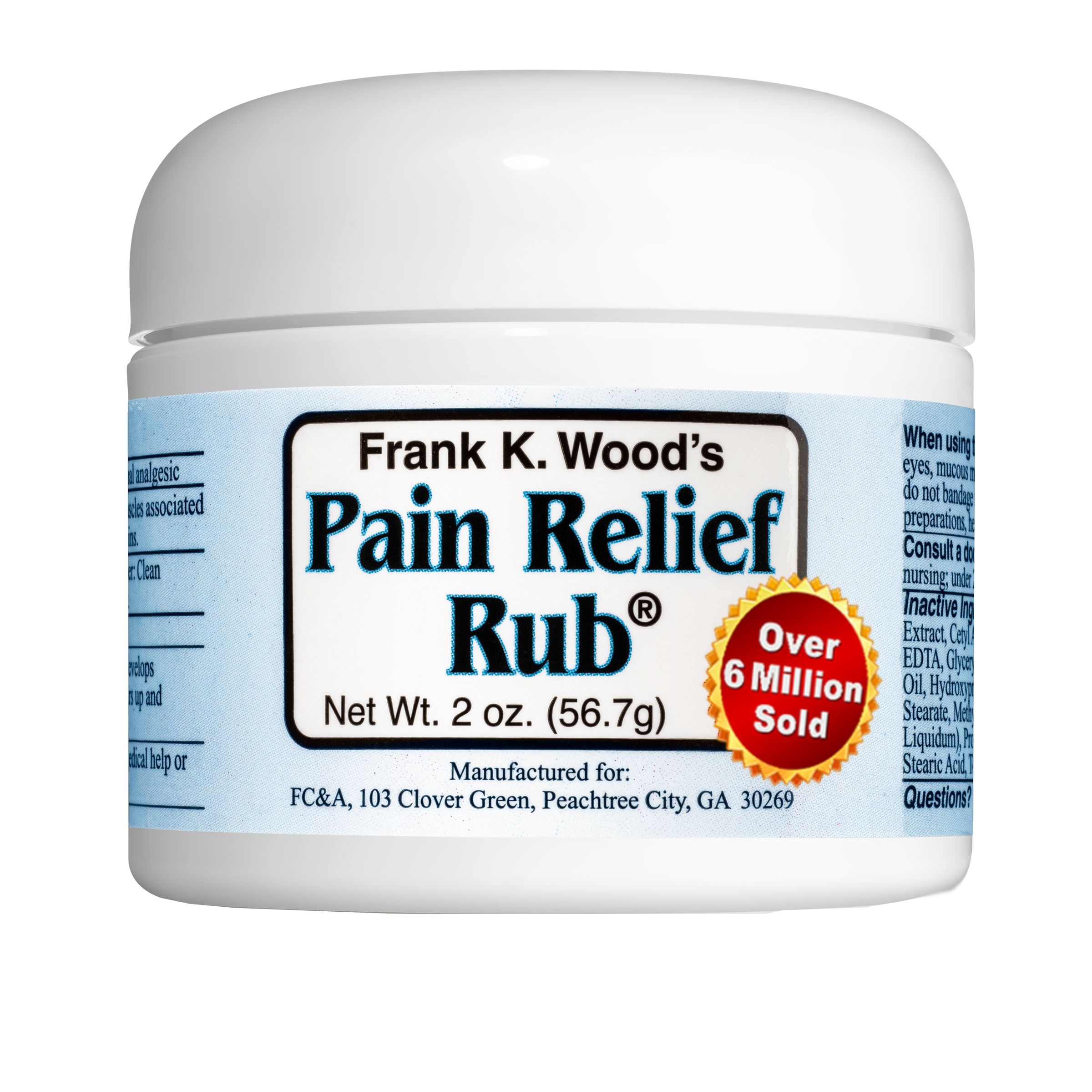 Pain Relief Rub – FC&A Store