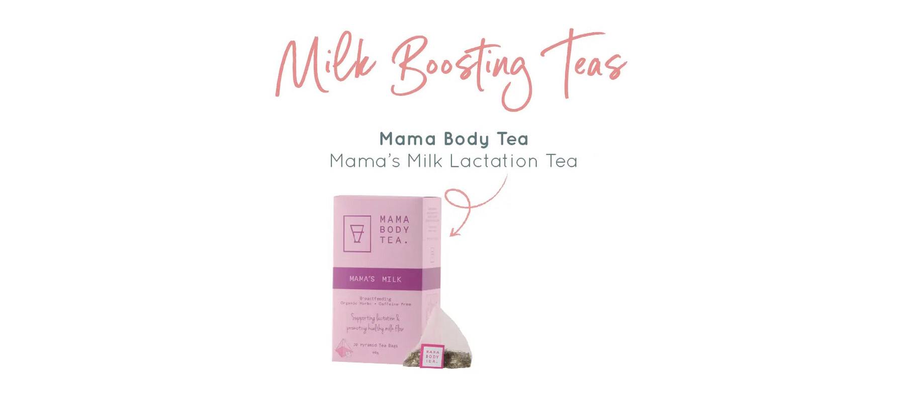 Milk Boosting Teas, Shakes and Cookie Mixes