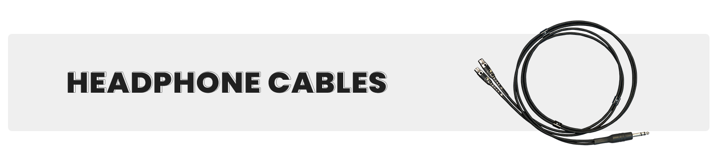 Headphone Cables banner