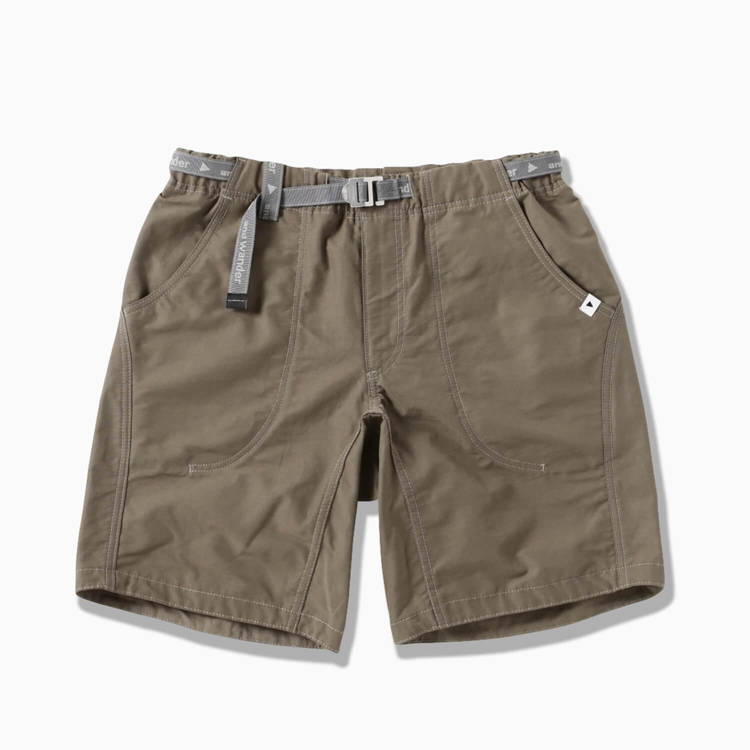 Andwander アンドワンダー 60 40クロスショートパンツ ベージュ Unisex Yamap Store ヤマップストア