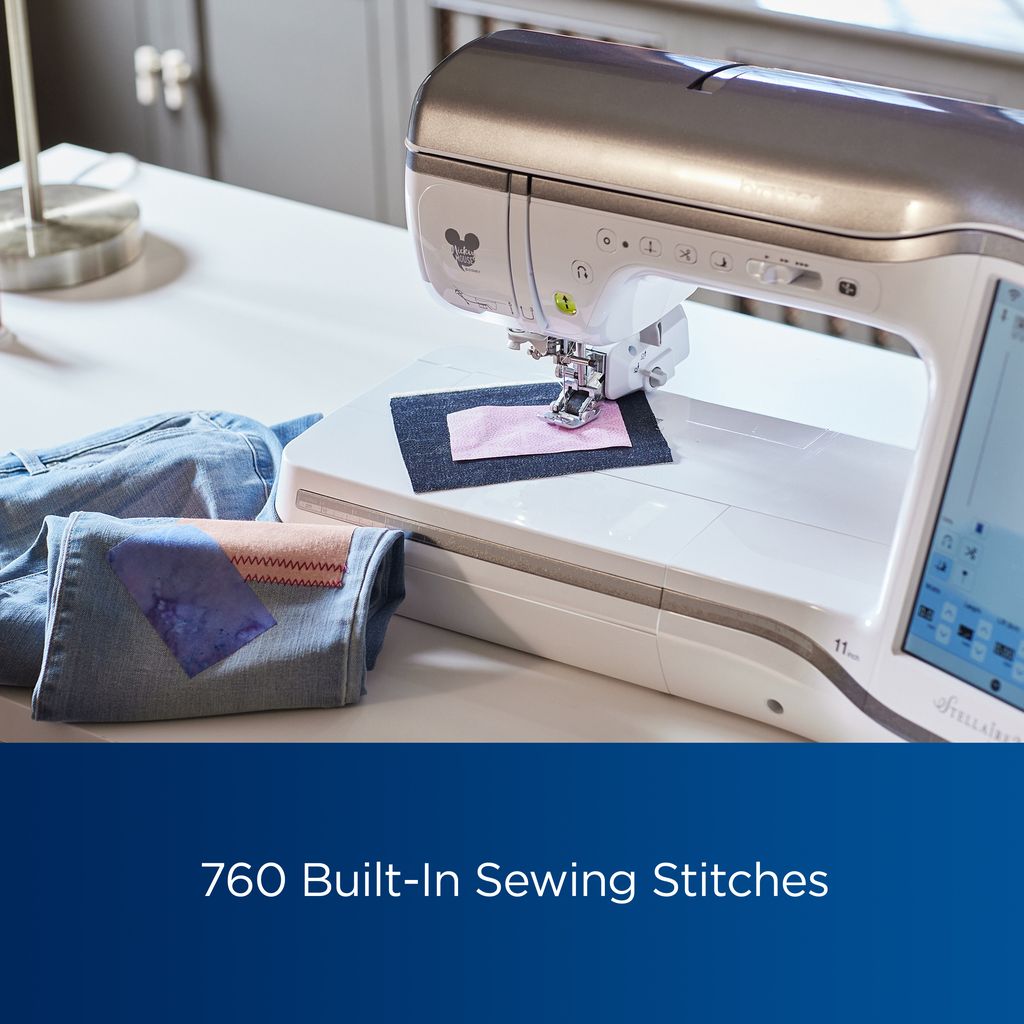 Brother XJ2 Sewing Features 760 Built In Sewing Stitches