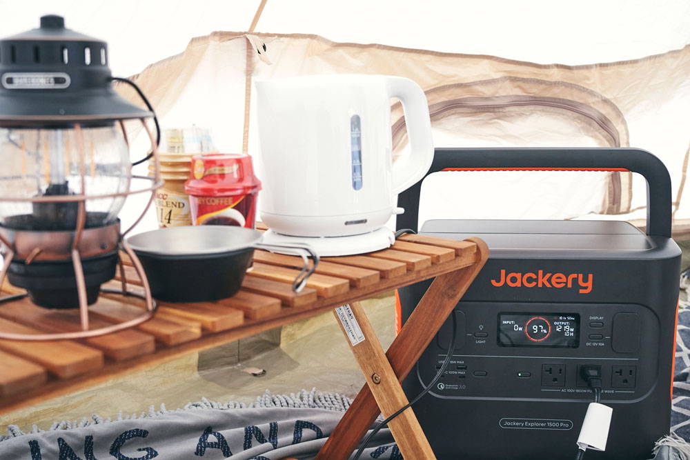 快適なキャンプを過ごすにJackery（ジャクリ）ポータブル電源がおすすめ
