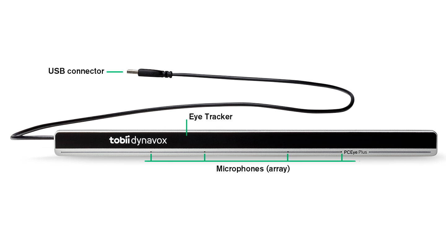 Seguidor ocular PCEye Plus de Tobii Dynavox 