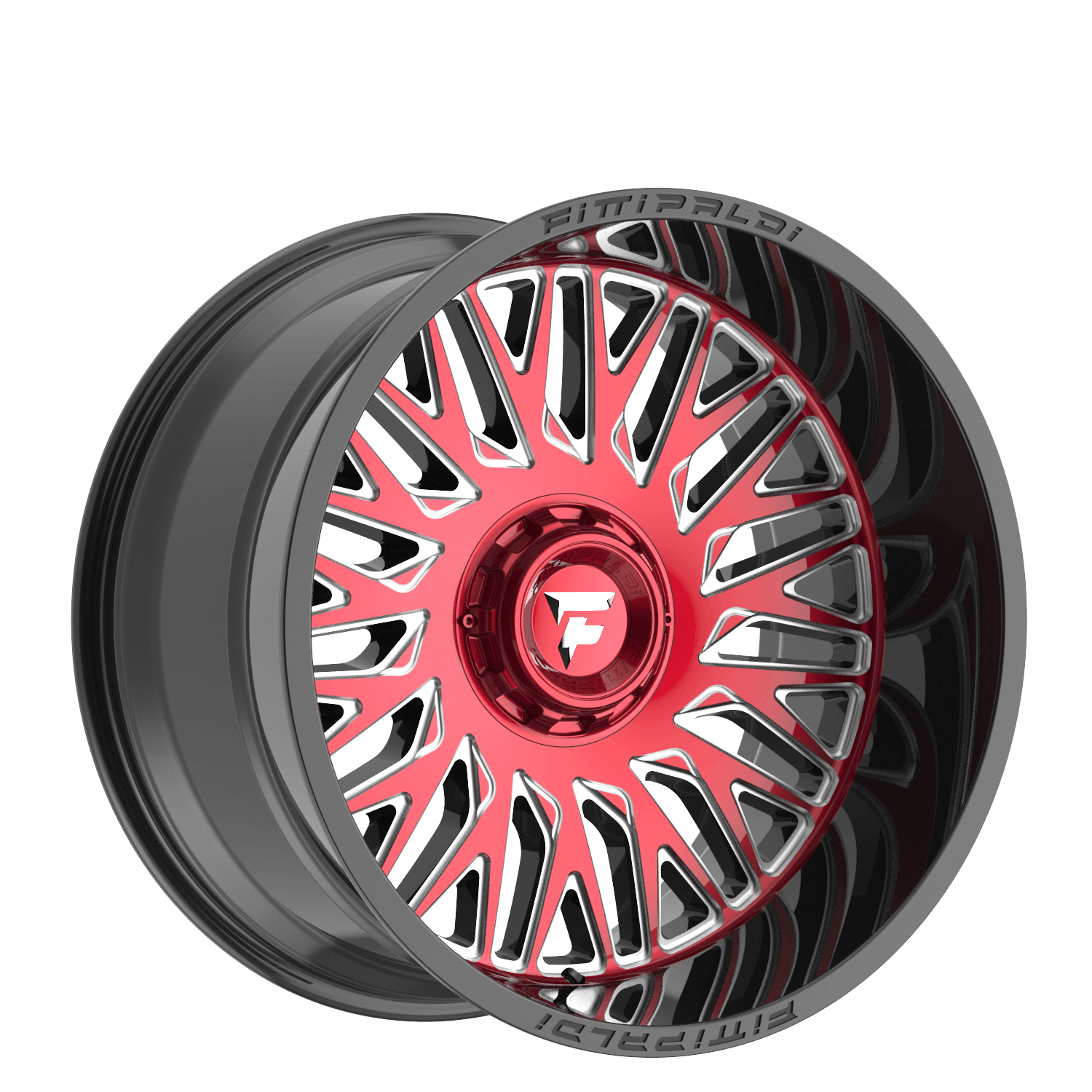 Red Faced Tint Fittipaldi Off Road Rims FA07