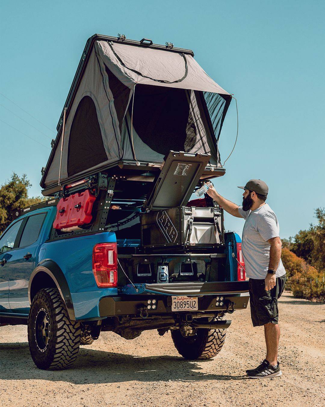 Ford Ranger overland build fitted with fifteen52 off-road wheels