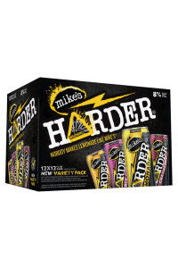 A variety pack of Mike's Harder beverages.