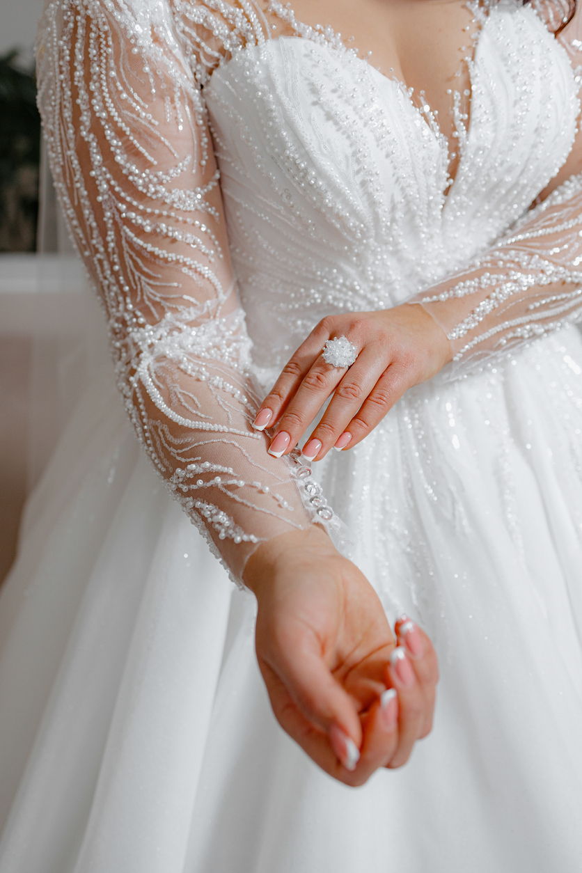 custom bridal lace dress miami