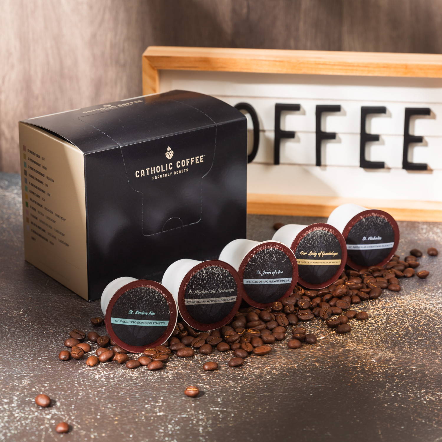Catholic Coffee - All Saints Variety Pack K-cups